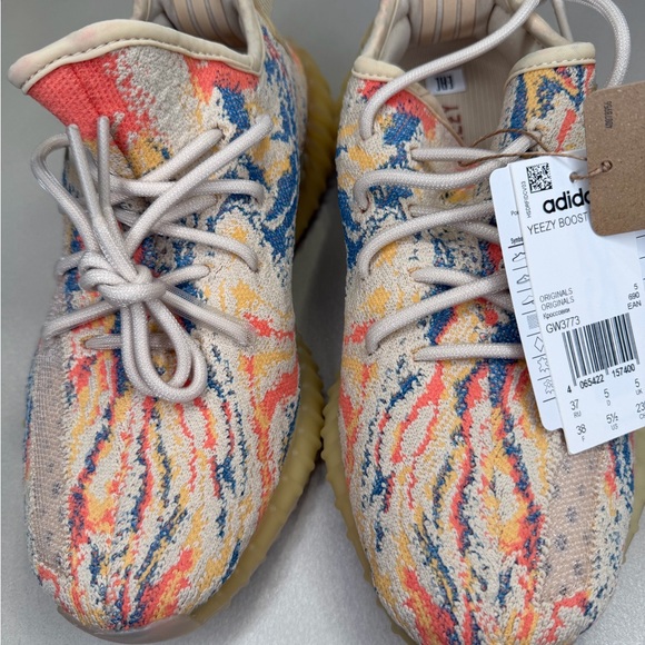 Yeezy Men’s shoes V2 Mx Oat Blue & Pink - Picture 3 of 7